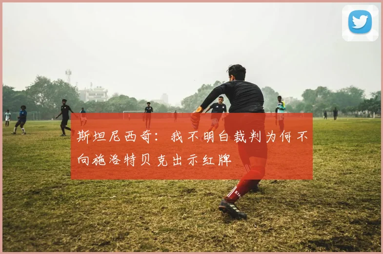 斯坦尼西奇：我不明白裁判为何不向施洛特贝克出示红牌