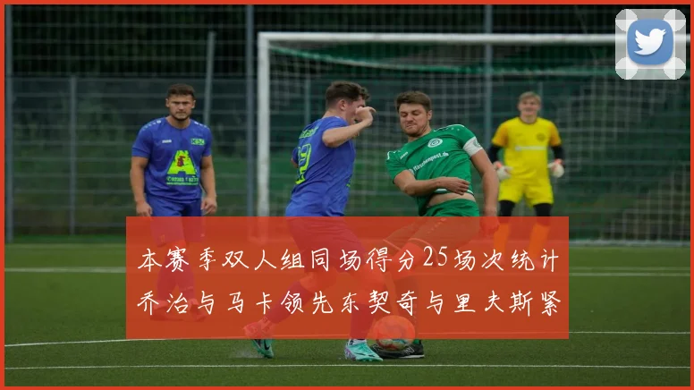 本赛季双人组同场得分25场次统计乔治与马卡领先东契奇与里夫斯紧随其后